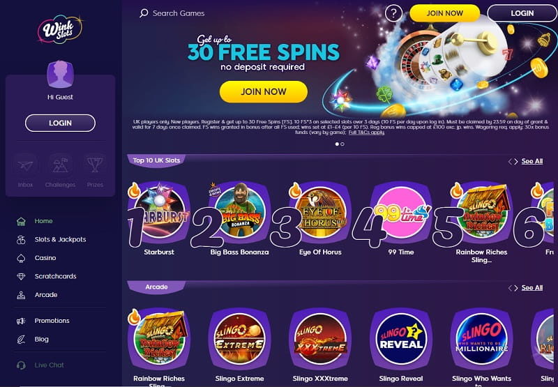 Wink-Slots-Casino top slots
