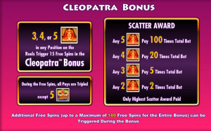 cleopatra slot