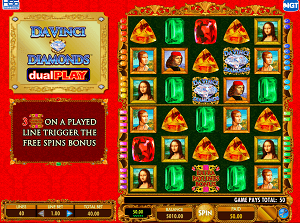 davinci diamonds slot