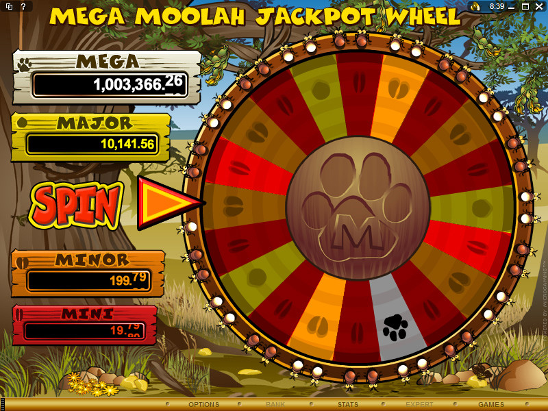 Mega Moolah Screenshot