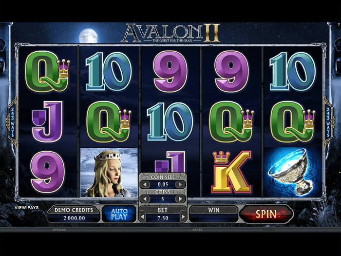 Avalon II Slot Screenshot