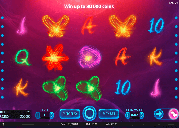 Sparks Slot Review Screenshot