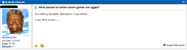 are online casinos rigged