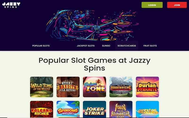 Jazzy Spins Casino Review UK