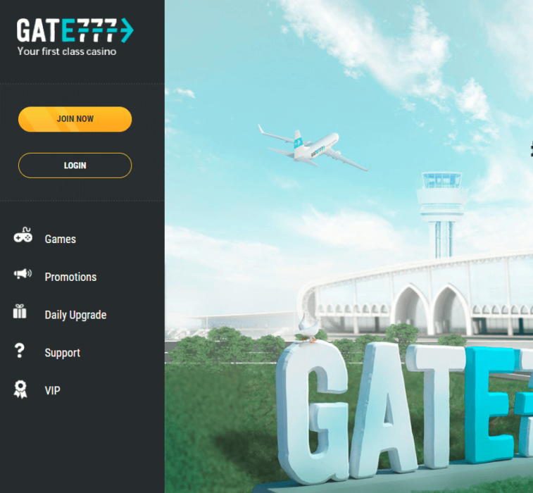 Gate 777 homepage