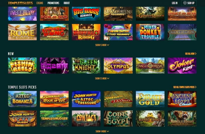 Temple-Slots-UK slot games