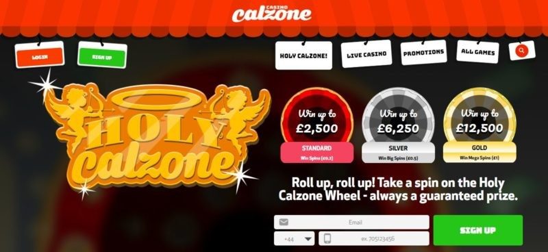 Casino Calzone promo