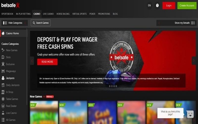betsafe-homepage UK