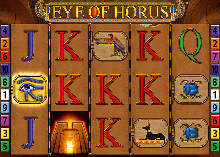 More Details on Eye of Horus Slot Game