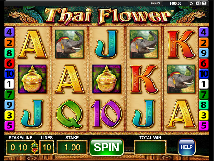 More Details on Thai Flower Slot Game