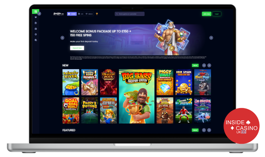 SlotSite Game Lobby