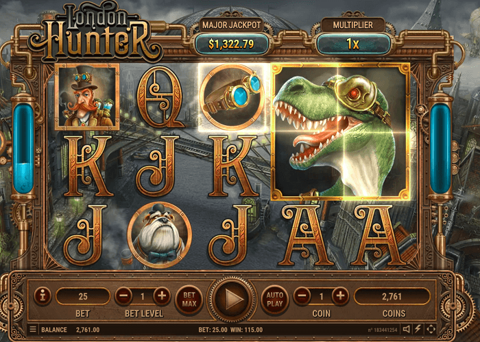 More Details on London Hunter Slot Game