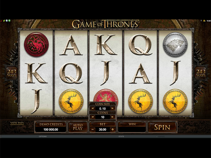 More Details on The Game of Thrones Slot Game