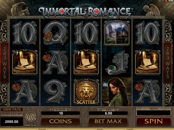More Details on Immortal Romance Slot Game