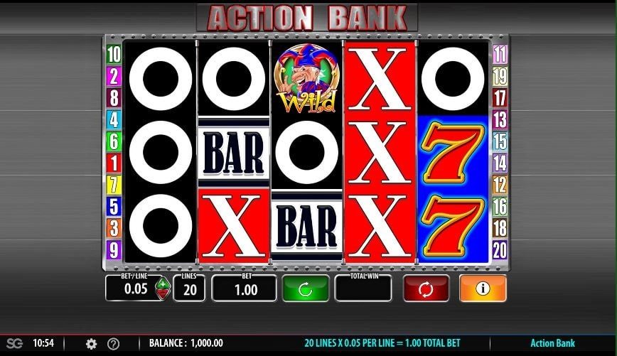 More Details on Action Bank Slot Game