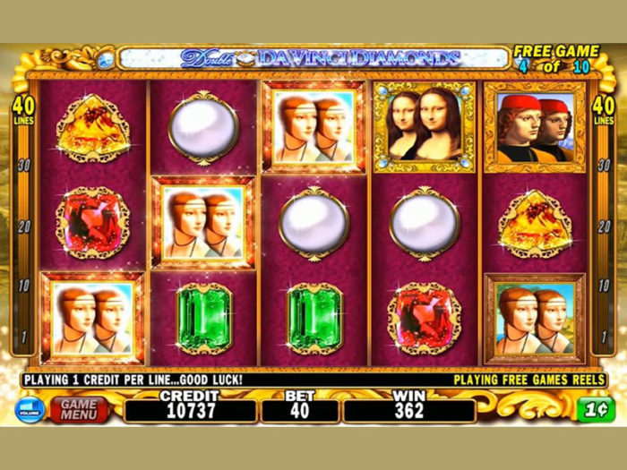 More Details on Da Vinci Diamonds Slot Game